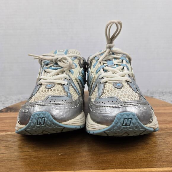 New Balance 1906R GS Silver Metallic Chrome Blue Casual Daily Sneaker Kids 2 - Picture 4 of 13